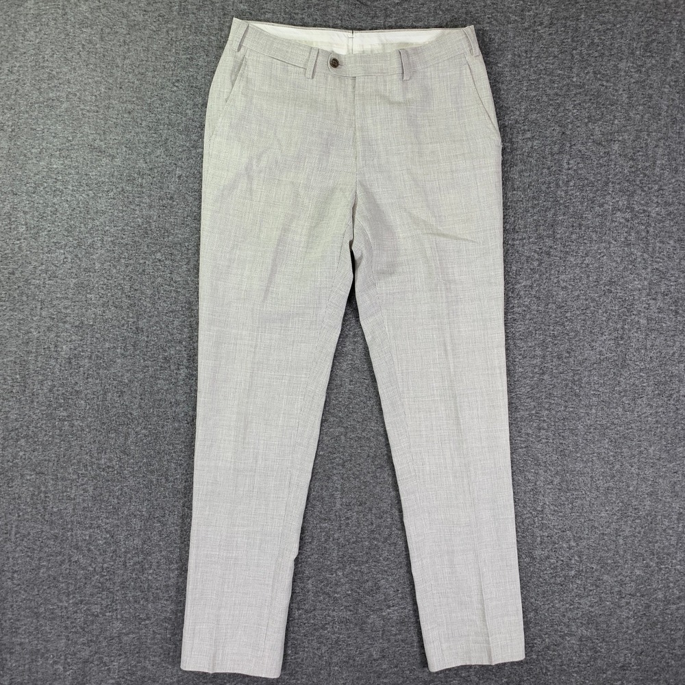 Suitsupply Linen Pants Men 36x31 Soho Trousers Slacks Old Money Quiet Luxury